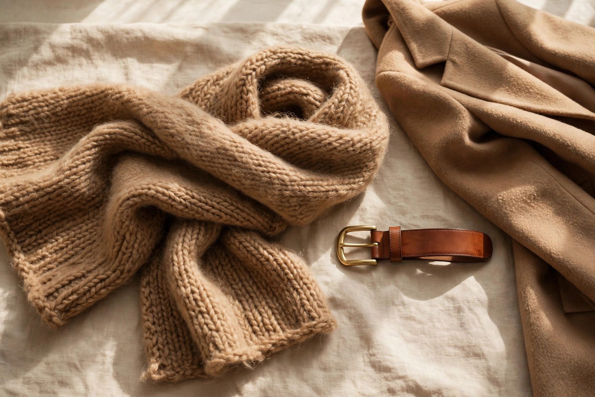 Fall capsule wardrobe outfit formulas flat lay