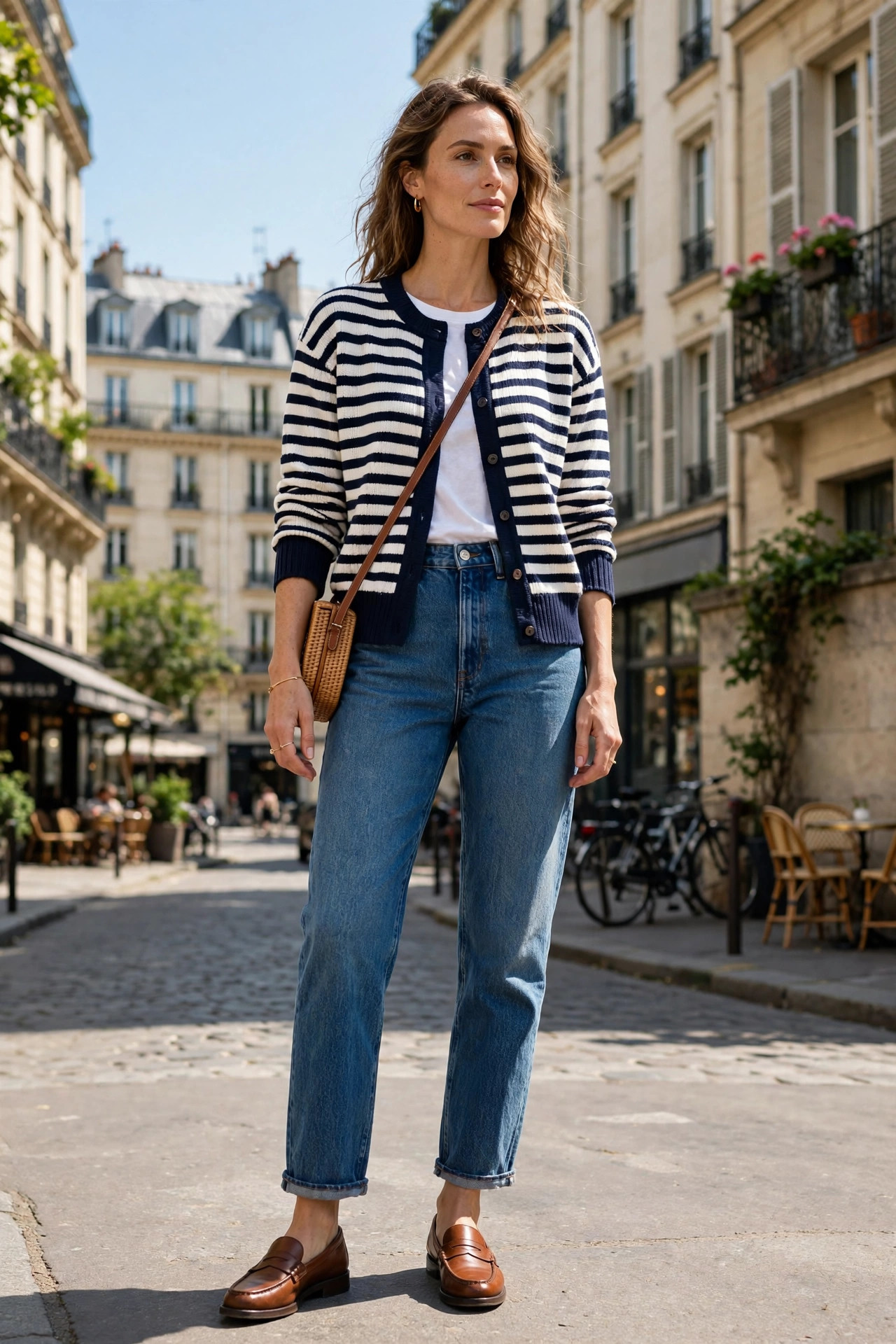 Striped Cardigan Outfit: 16 Ways to Style It